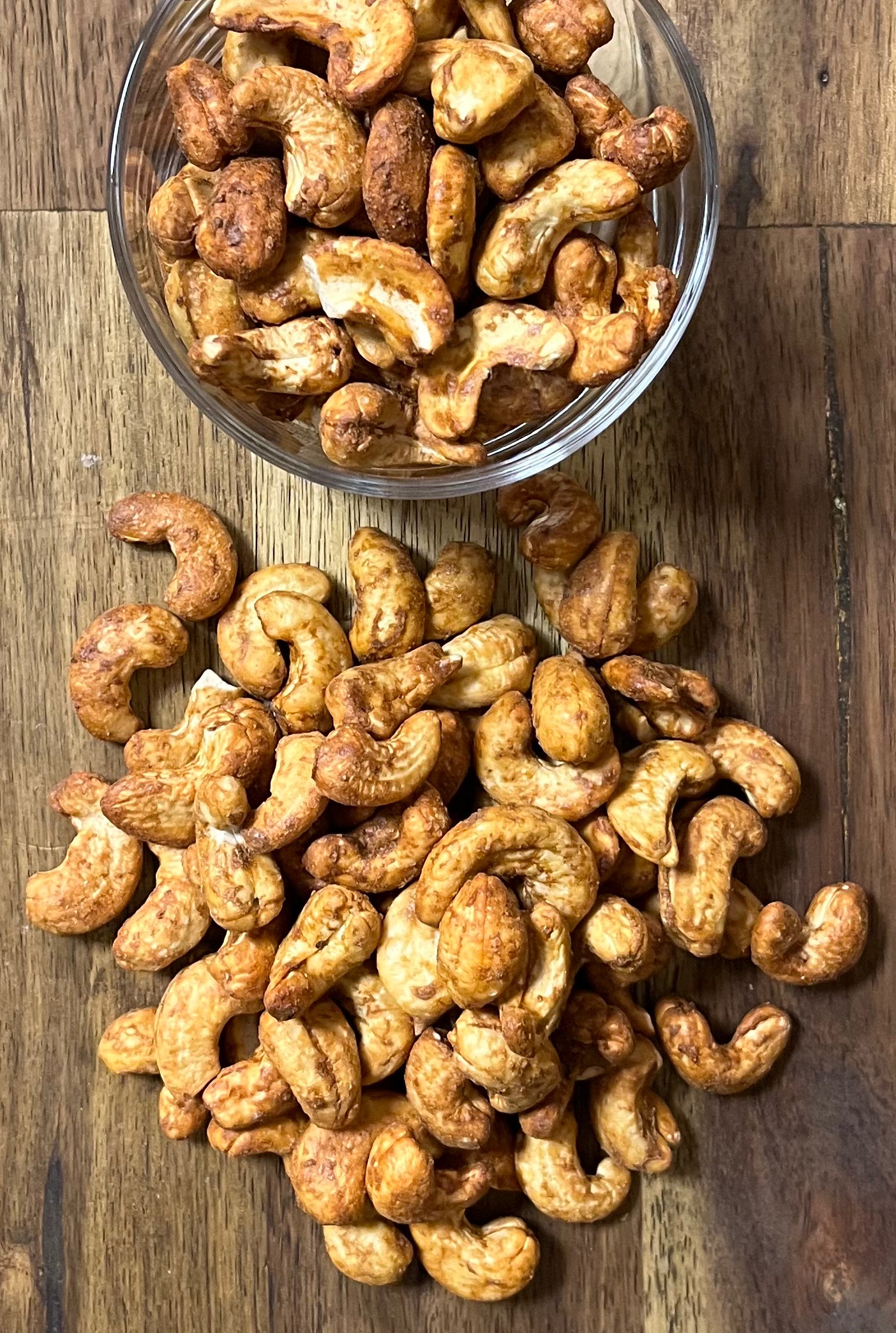 Cashewnötter Rostade med rökig smak