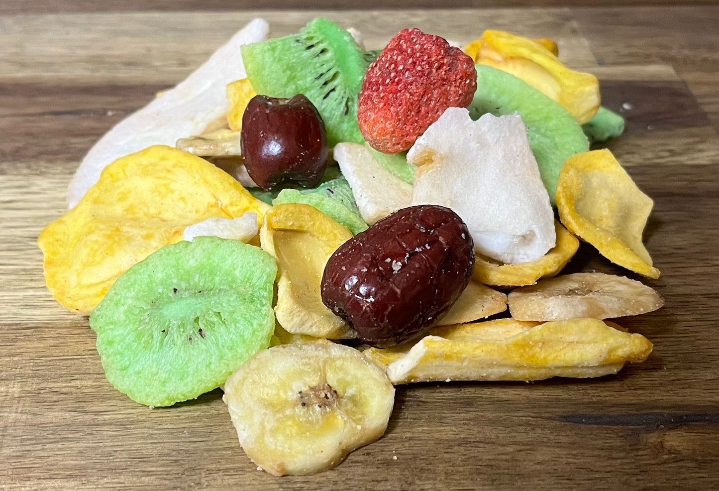 Frystorkad frukt