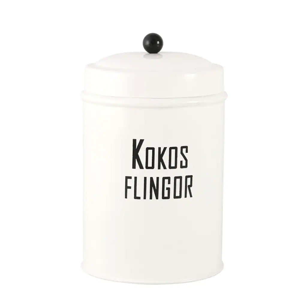 Plåtburk Svarte Petter Kokosflingor